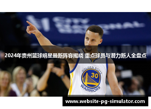 2024年贵州篮球明星最新阵容揭晓 重点球员与潜力新人全盘点